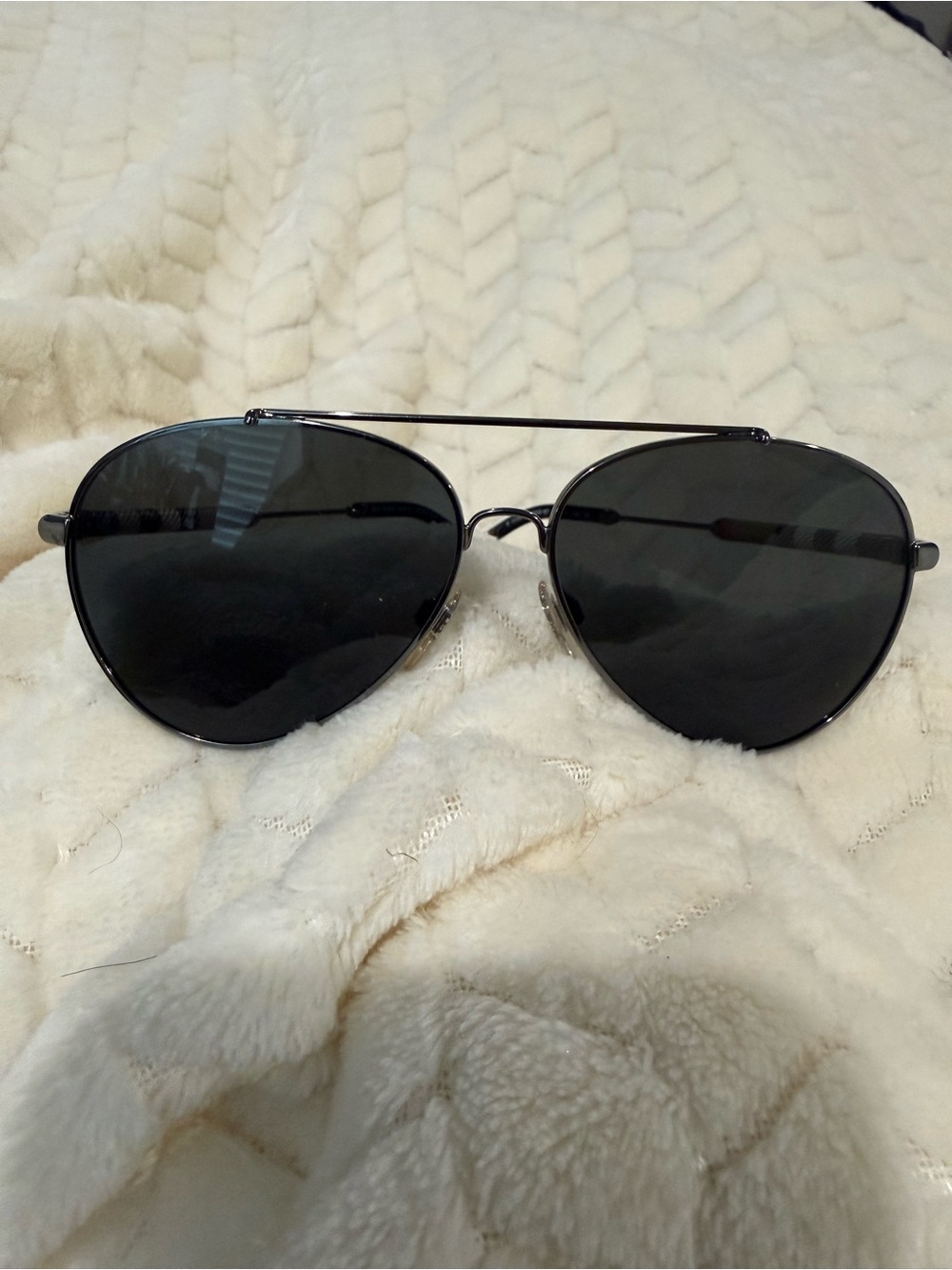 Burberry Classic Aviator Sunglasses - Black